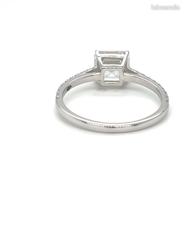 Bague Fiançailles diamant Lab (image 4)