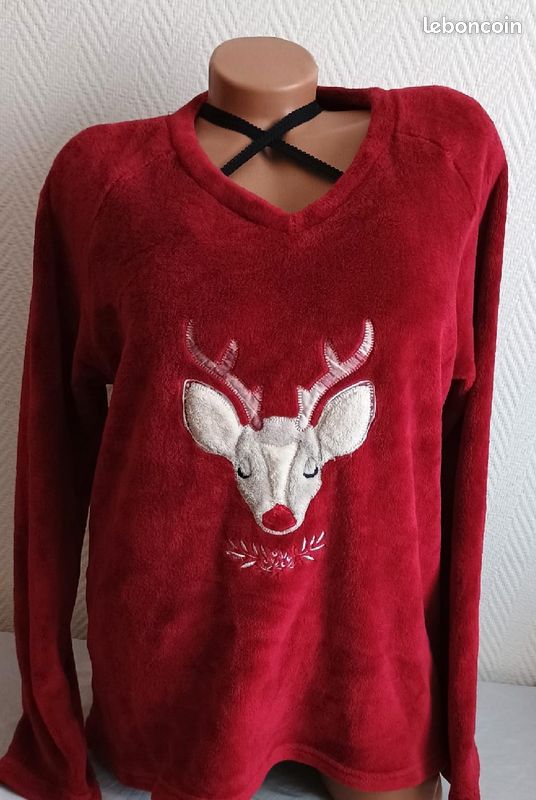 Polaire Pyjama Bouchara VESTE ZIPPÉE EN POLAIRE POCHES LATÉRALES ÉCRU