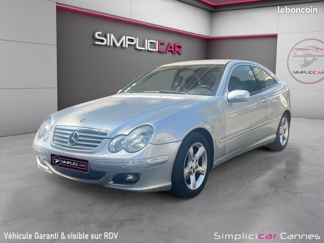 MERCEDES CLASSE C 220 COUPE SPORT 150Ch Garantie 12 mois (image 5)