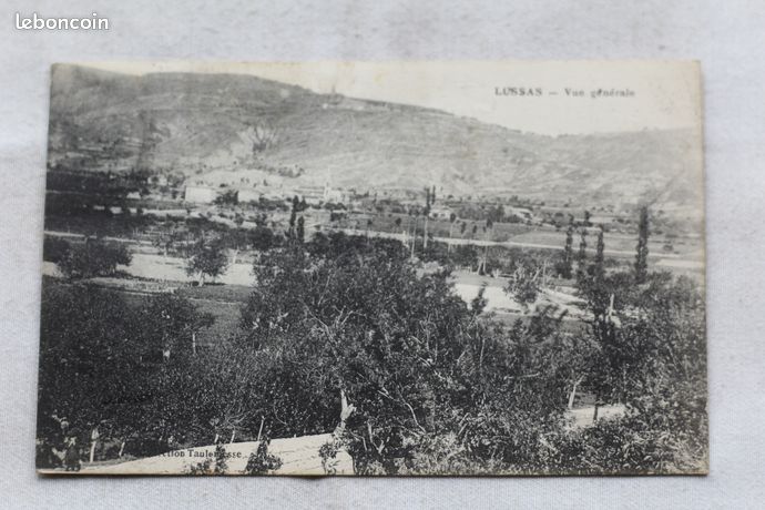Aubenas - Pont d'Aubenas - Carte postale ancienne et vue d'Hier et