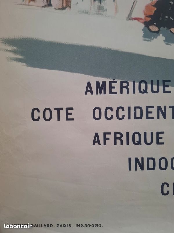 Affiche ancienne originale (image 3)