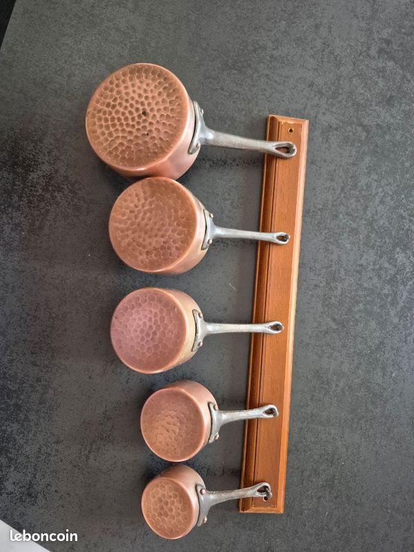 Petites casseroles cuivre (image 1)
