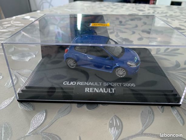 1/43 RENAULT SPORT Clio III RS Bleu Monako 2006 Norev ref