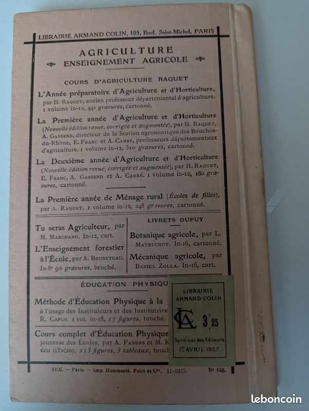 L'année enfantine de leçon de choses (image 2)