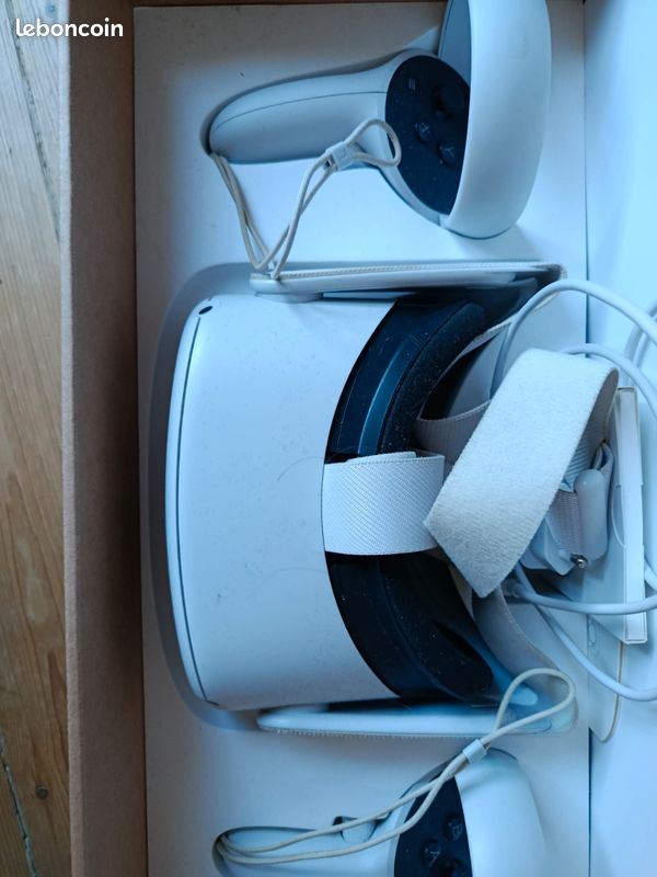 Vr Headset Occasion Casque VR Oculus Quest 2 64 Go Avec Manettes – Occasion, état Fonctionnel – Complet En Boîte Casque Meta Quest 2 Prix