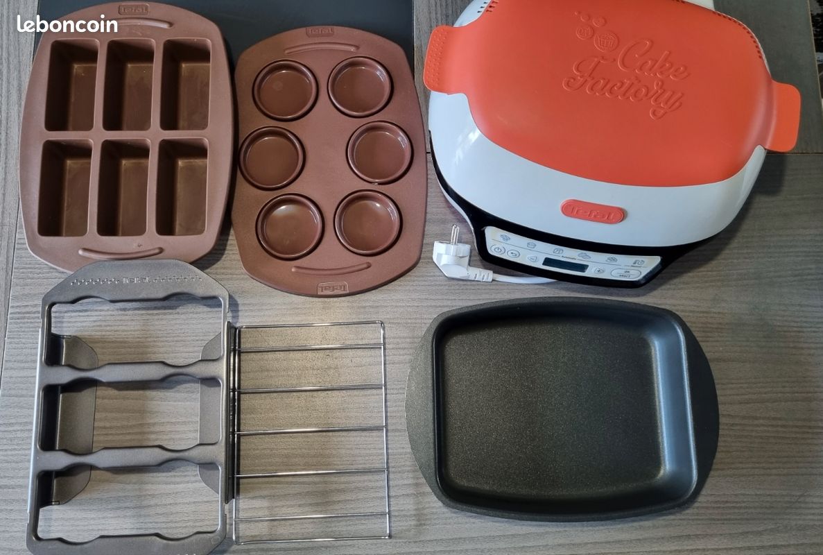 Cake factory Tutti frutti tefal + grille + support + moules (image 2)