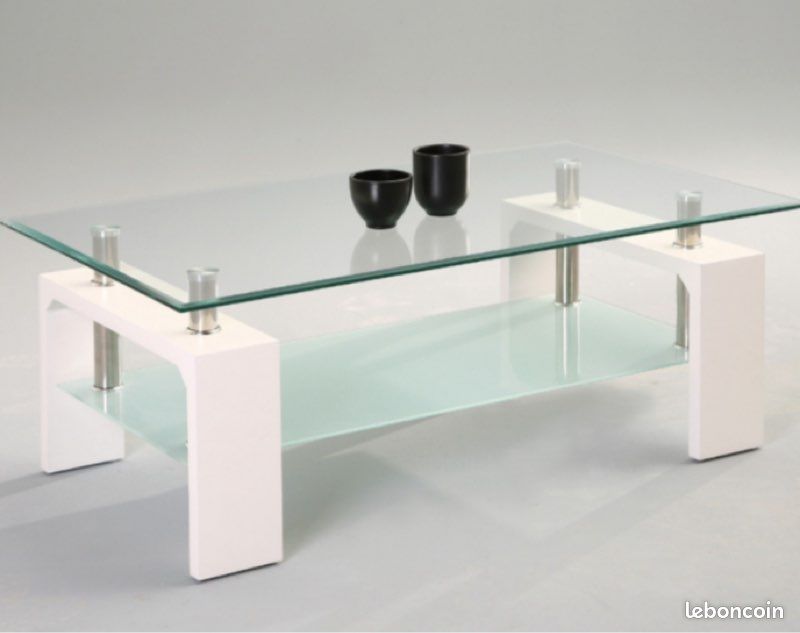 Table basse 45x110x60cm (image 1)