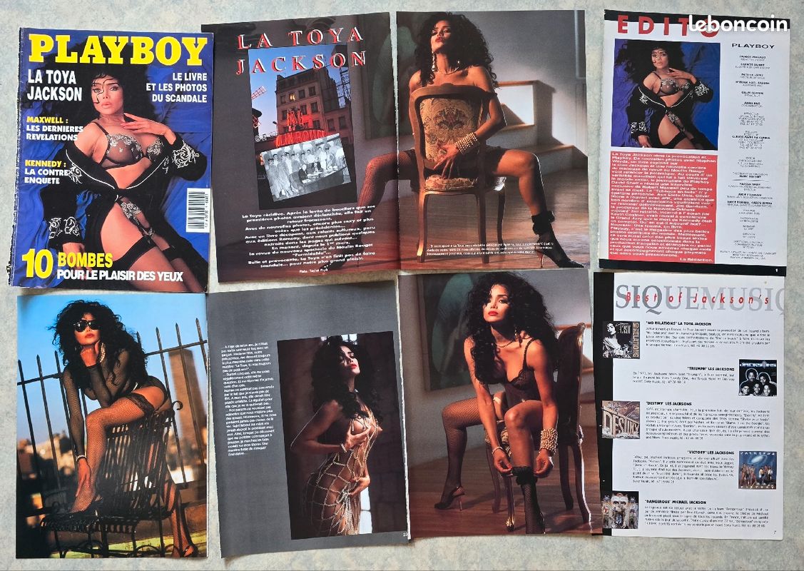 LA TOYA JACKSON playboy 1992 - Collection