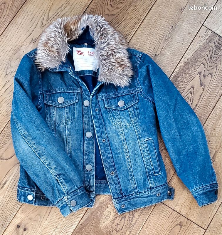 Veste jean fille 8 ans (image 1)