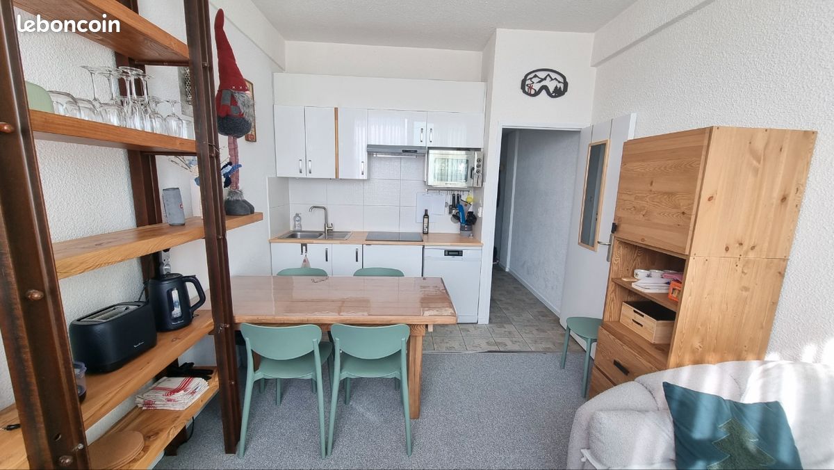 Studio cabine 29m² pour 4 pers. La Plagne Aime 2000 - aux pieds des pistes dans le Paquebot des Neiges (image 3)