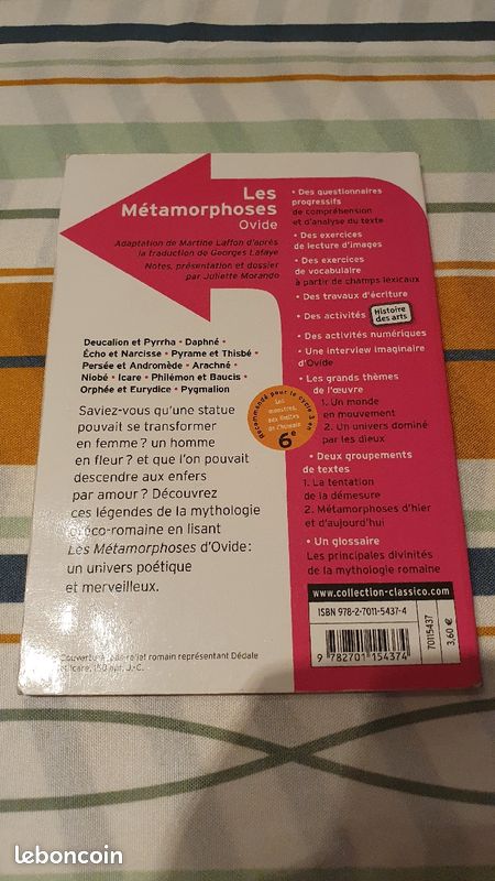 Les métamorphoses OVIDE (image 2)