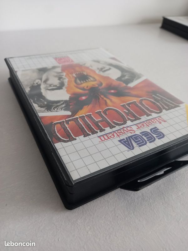 Operation Wolf Master System Sega Game rétrogaming PAL original authentic