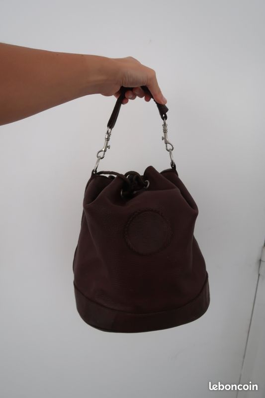 Sac à main en cuir marron Filrund Accessoires Bagagerie