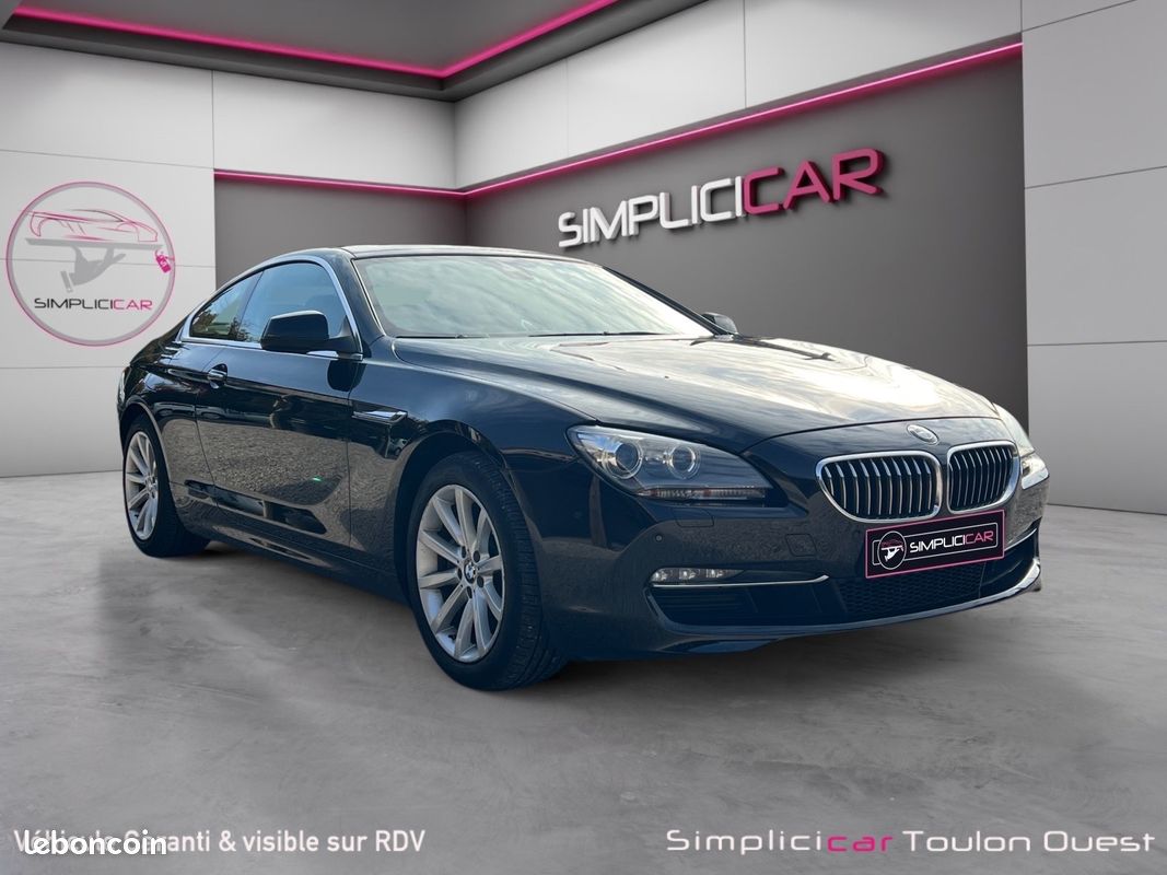BMW SERIE 6 COUPE F13 640d xDrive 313ch Exclusive Individual Entretien complet Garantie 12 mois (image 1)