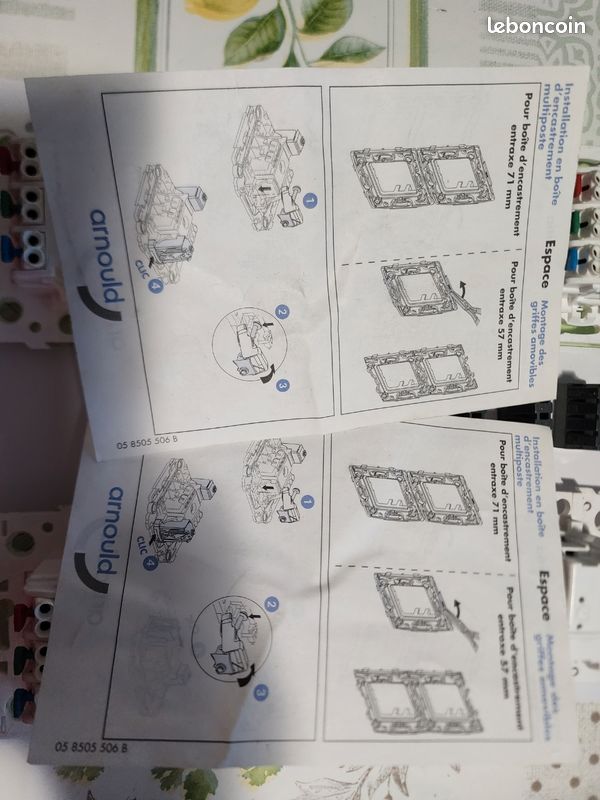 Lot de 8 prises 2p + t a eclipse 16a - 250v lumière (image 10)
