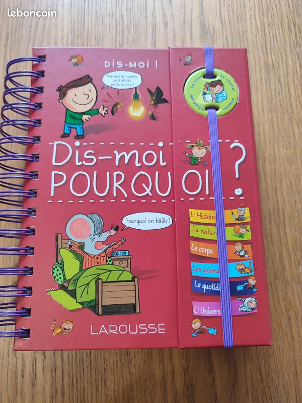 Livre enfant "Dis-moi pourquoi ?" (image 1)