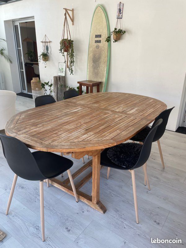 Table en teck ( grande table) (image 1)