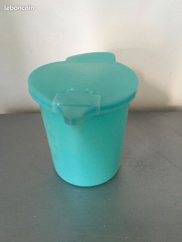 Pichet Tupperware Vintage Orange Avec Couvercle - Années 70/80 - Très Bon état