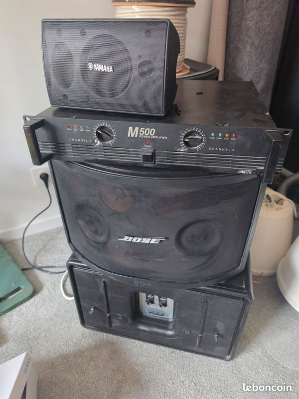 LOT de 2HP Proffessionel avec Ampli (image 1)