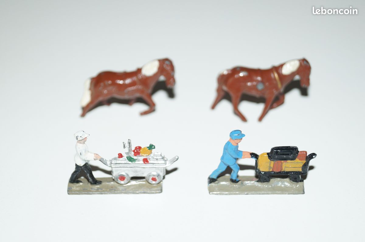 N°145 - Figurines Ho Marklin en plomb (image 1)