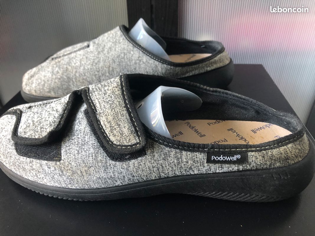Chaussons homme à scratch Podowell Taille 46 Chaussures