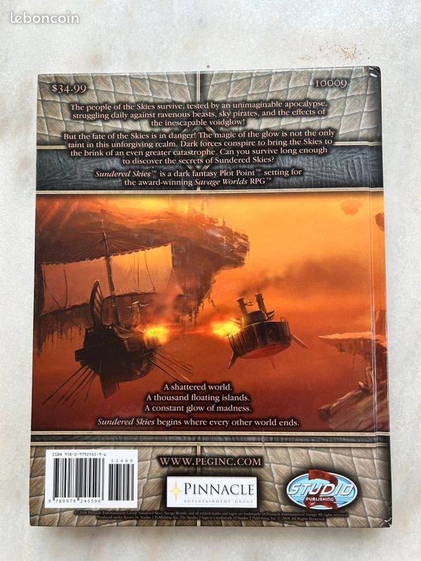 JDR Savage Worlds VO - Sundered Skies (image 2)