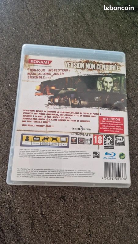 Jeu ps3 SAW (image 2)