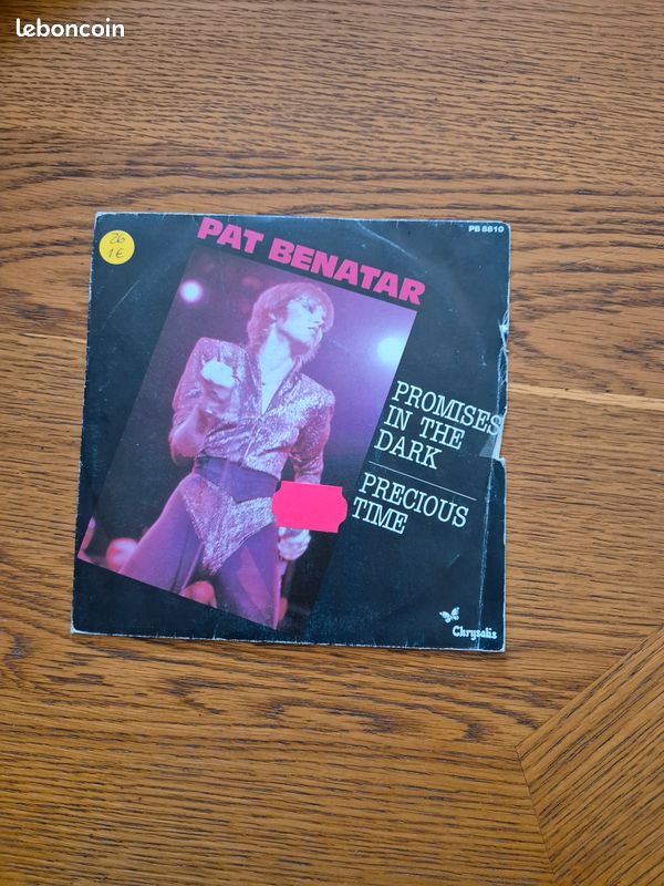 Pat benatar promise in the dark 45 tours (image 1)