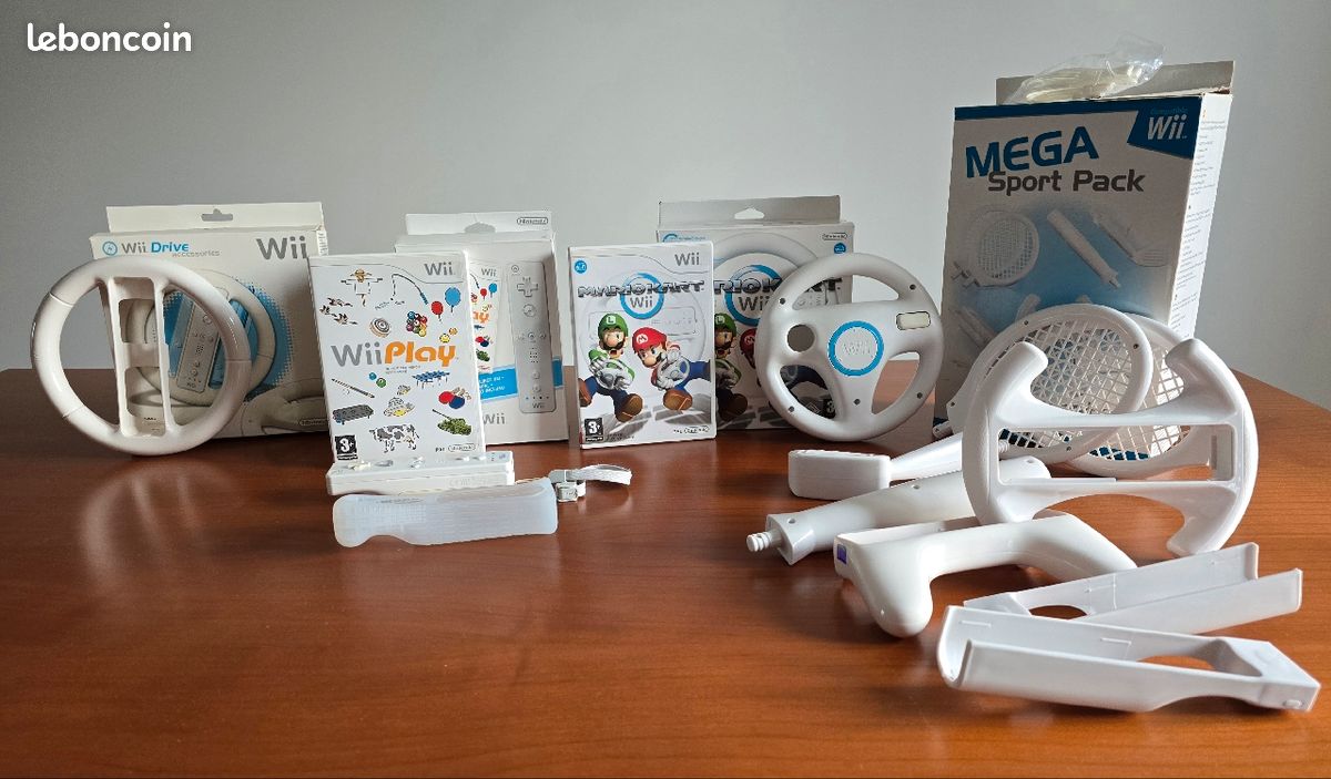 Nintendo wii + WiiFit Balance Bord + Divers accessoires (image 9)