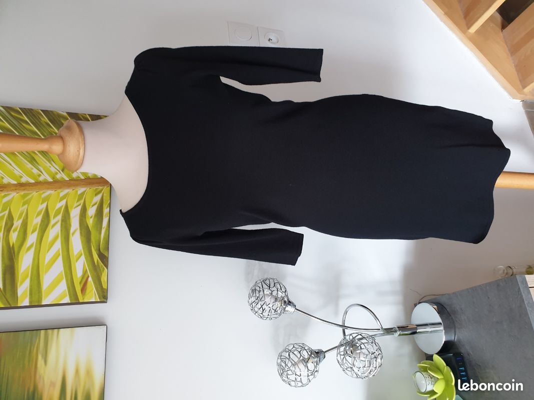 Jolie robe noire légère demi-saison 🌻 Neuve (image 6)
