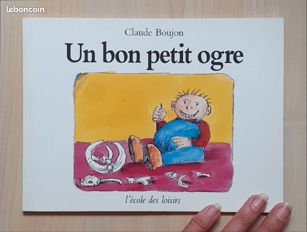 Album Illustré Jeunesse "Un Bon Petit Ogre" (3-6 ans) / C. Boujon aux Éd. L'EDL (image 1)