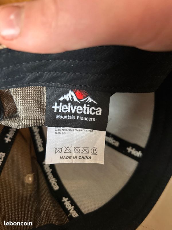 Casquette elvetica (image 3)
