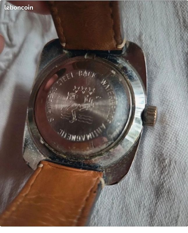 Montre Anker Pepsi diver plongée 1972 luminescent collection (image 7)