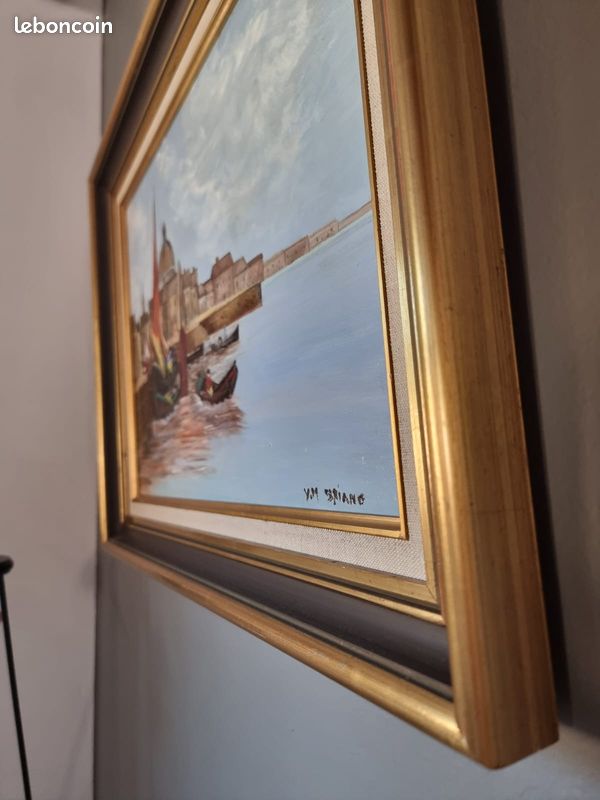Peinture encadrée, joli cadre (image 2)