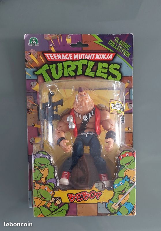 Bebop Tortugas Ninja Tmnt Vintage Reissue Playmates 2022 | Meses sin interés