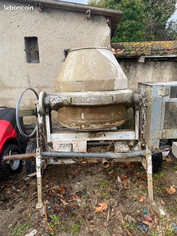 Bétonnière 350l électrique BTP Chantier grosoeuvre — free download
