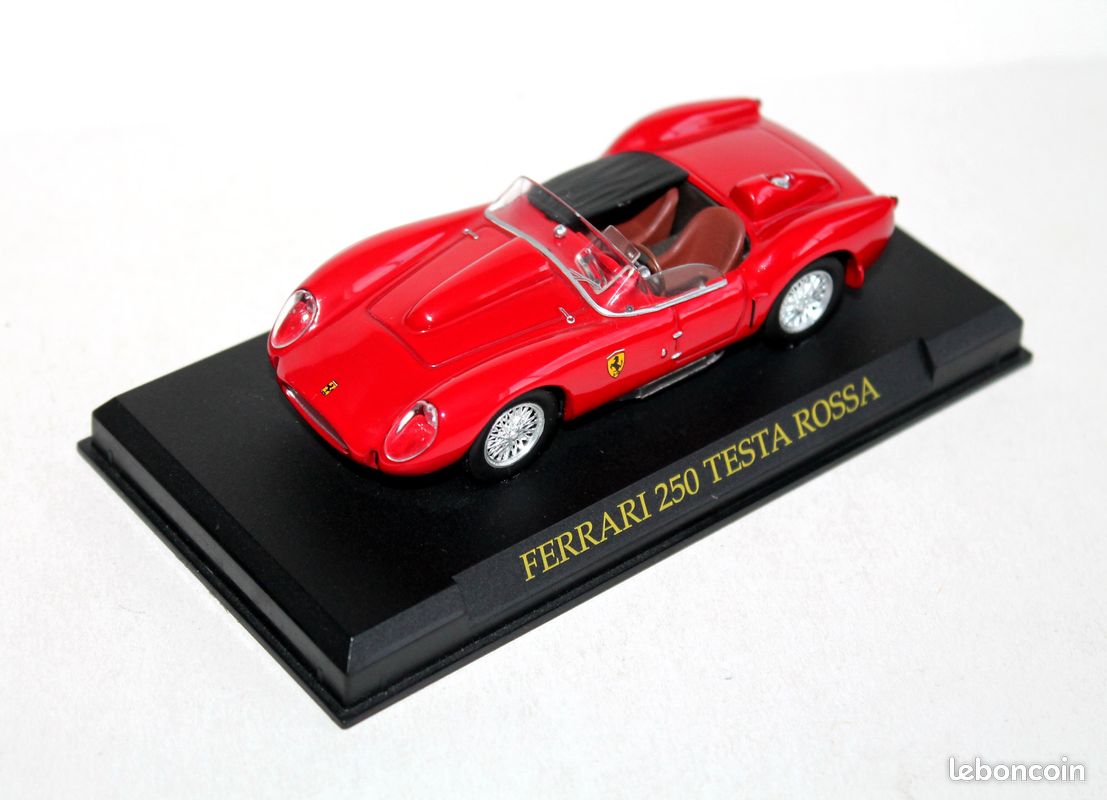 MINIATURE VOITURE AUTO 1:43 diecast Burago Ferrari 250 testa rossa