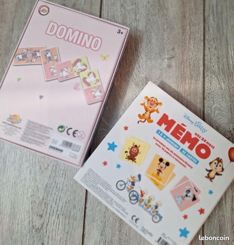 Lot jeux Memory Disney et Domino enfant (image 3)