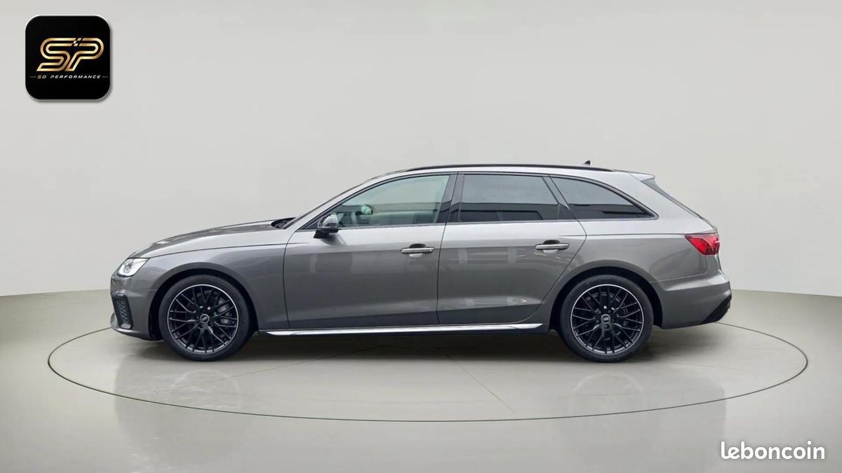 Audi A4 AVANT 40 TDI quattro S line S-Tronic 204 ch * GPS * LED * Caméra de Recul * Jantes Audi Sport * Sièges Chauffants Avant/Arrière * Pack Noir (image 4)
