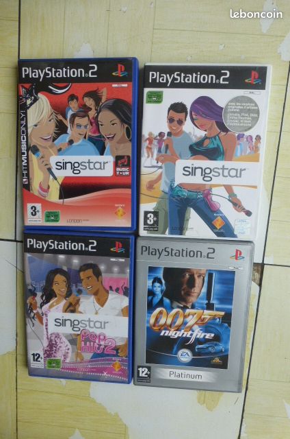 Lot De 2 Jeux PS2 - Star Wars (Action/Aventure) - Complets Notice PAL FR - Très Bon État