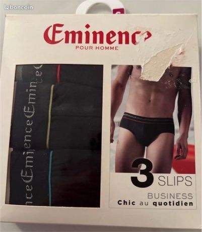 Slip Kangourou Eminence – Blanc, Coton, Taille T6 XXL, Neuf Avec étiquettes