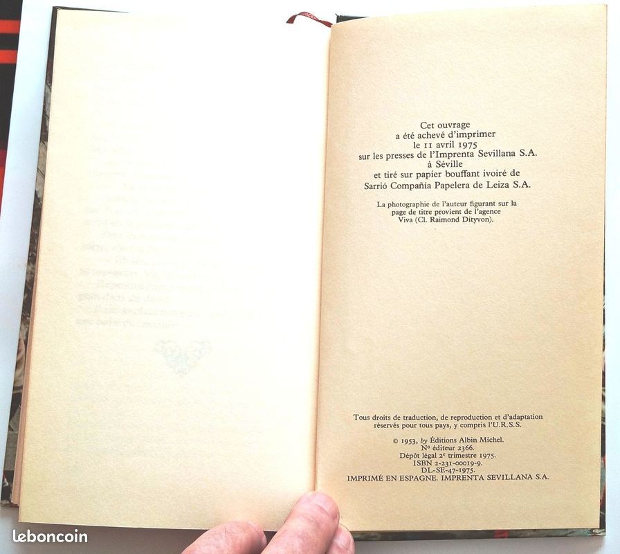 Livre Les Allumettes suédoises (Robert Sabatier) (image 4)