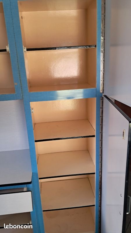 Buffet formica bleu (image 2)