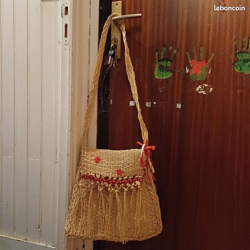 Sac à main artisanal, en corde (image 1)