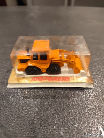 Lot Majorette Années 70 – Tractopelle Et Bulldozer – Neufs En Boîte D'origine – France