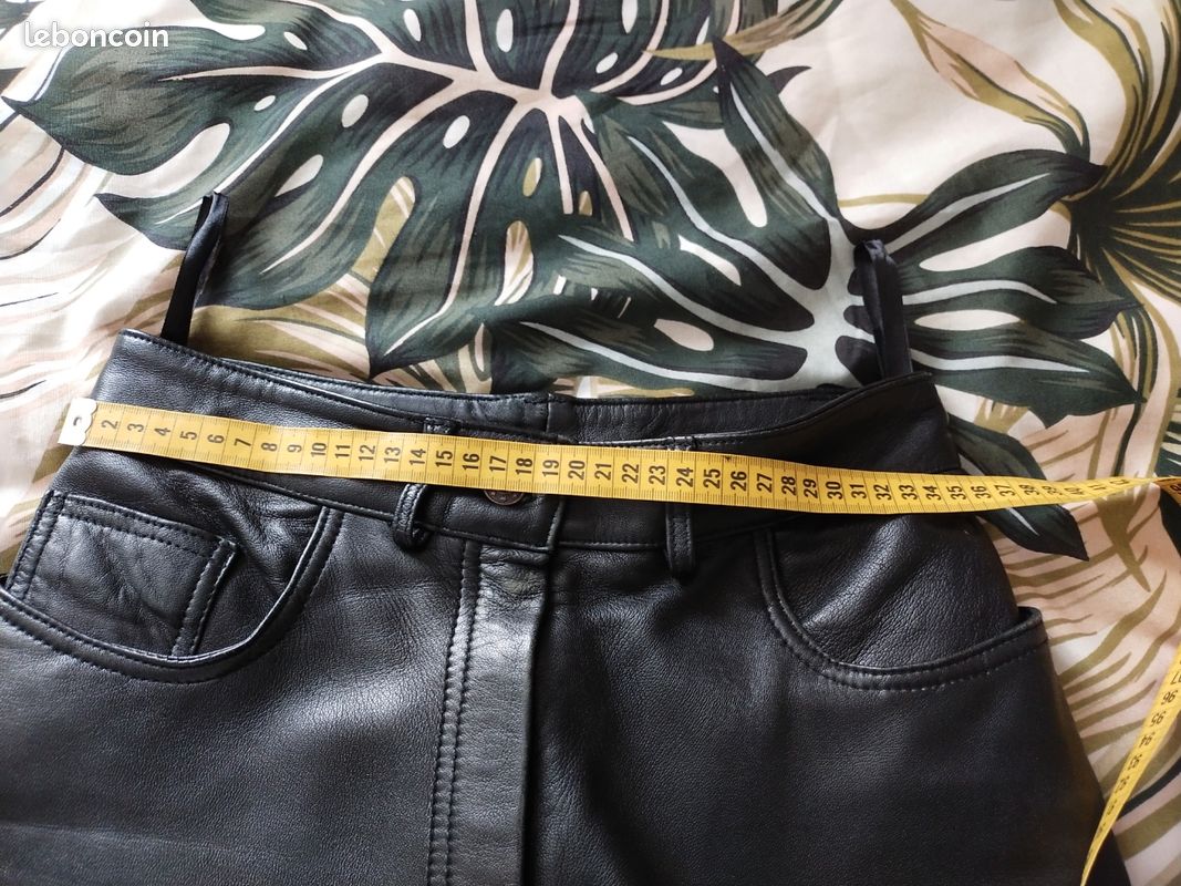 Pantalon cuir femme (image 6)