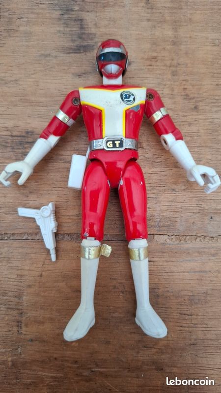 POWER RANGERS LIGHTNING Collection galaxie perdue Ranger rouge Hasbro