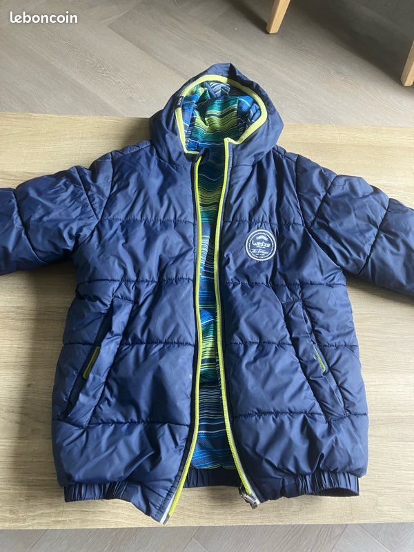 Manteau réversible Wed’ze 6ans (image 1)