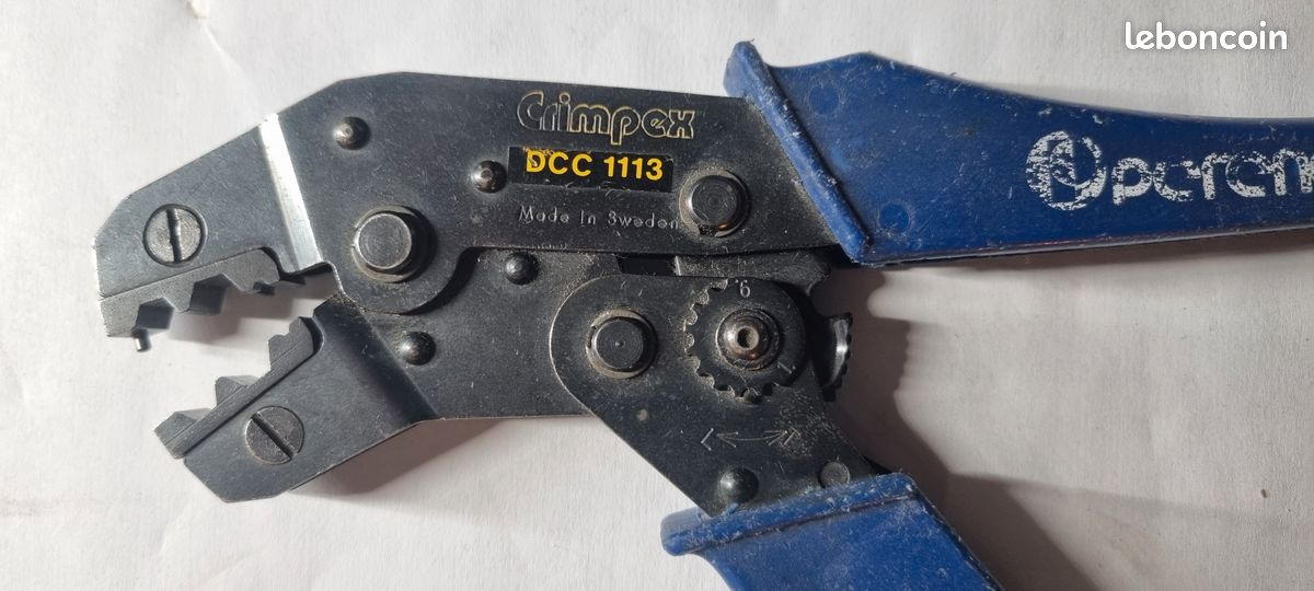 Pince à sertir Crimpex connecteurs coaxiaux BNC, TNC (image 4)