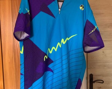 Maillot Cycliste Vintage Giessegi Gatorade Années 90 - Taille L - Fabriqué En Italie